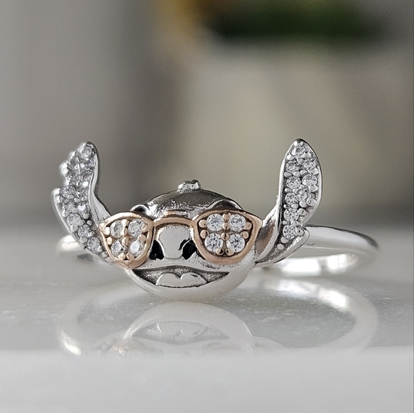 Disney Stitch ring, 925 Sterling Silver Charmed Aroma - Picture 4 of 5